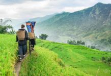 Exciting experiences only in Sapa, Vietnam Walking through the villages in Sapa